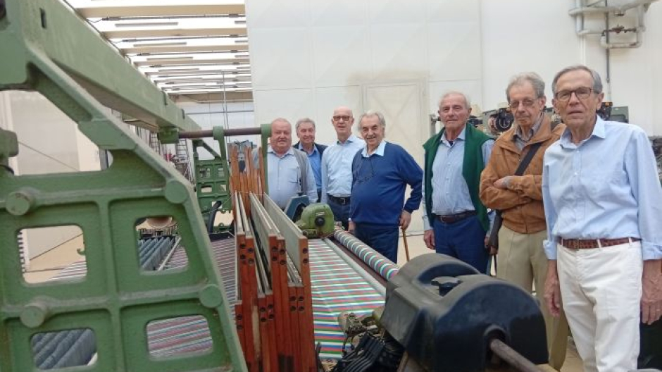 Si sono ritrovati gli studenti dell'anno 1963/1964 dell'Iti Tessile